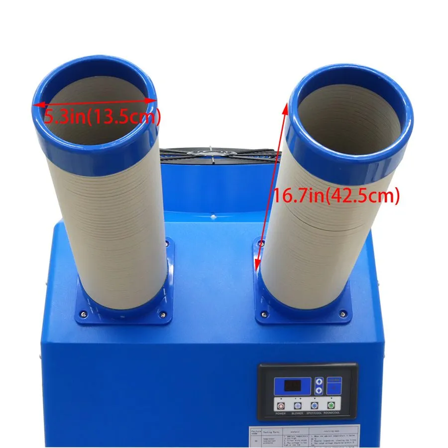Кондиционер Industrial Portable Air Conditioner 220V18700BTU Workshops Spot Cool — фото лота 2