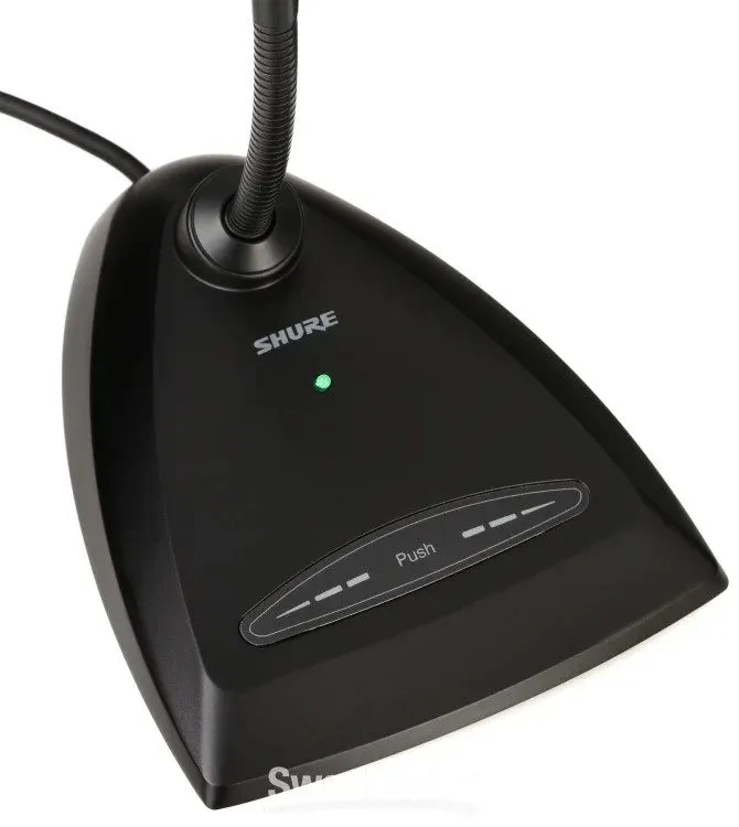 Микрофон Shure MX418D/S 18" Supercardioid Desktop Gooseneck Condenser Microphone — фото лота 2