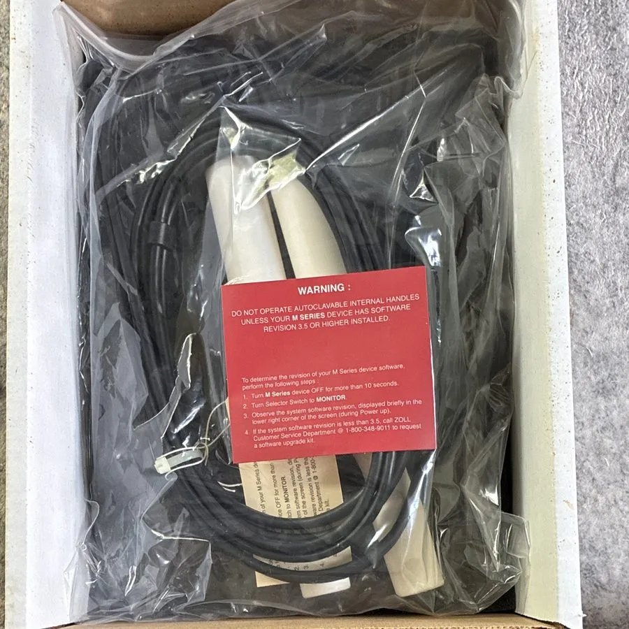 Коммутатор Zoll 8011-0501-01 Autoclavable Handle Assembly W/ Switch 31193 — фото лота 1