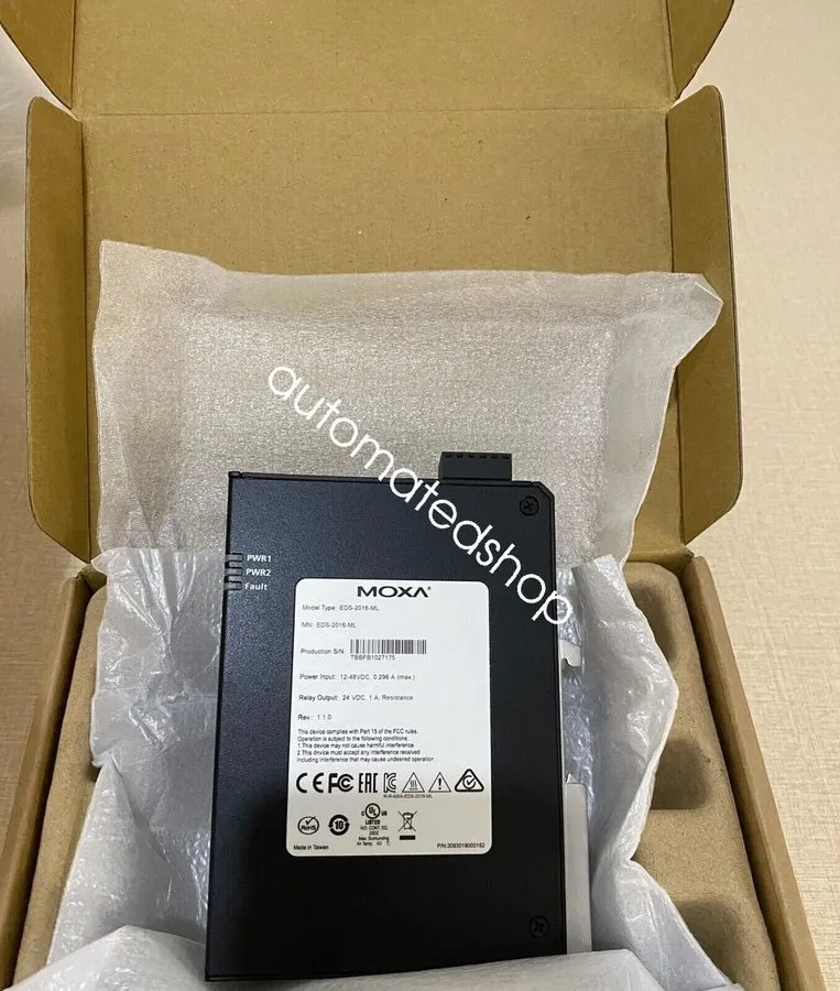 IIoT-устройство MOXA EDS-2016-ML Ethernet switch