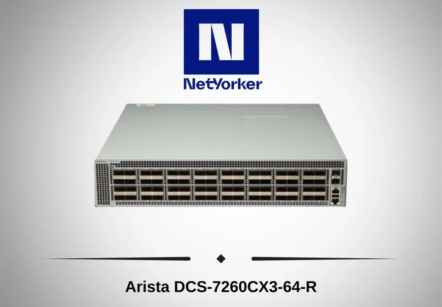 Коммутатор Arista DCS-7260CX3-64-R 64x 100GbE QSFP + 2x SFP+ Switch