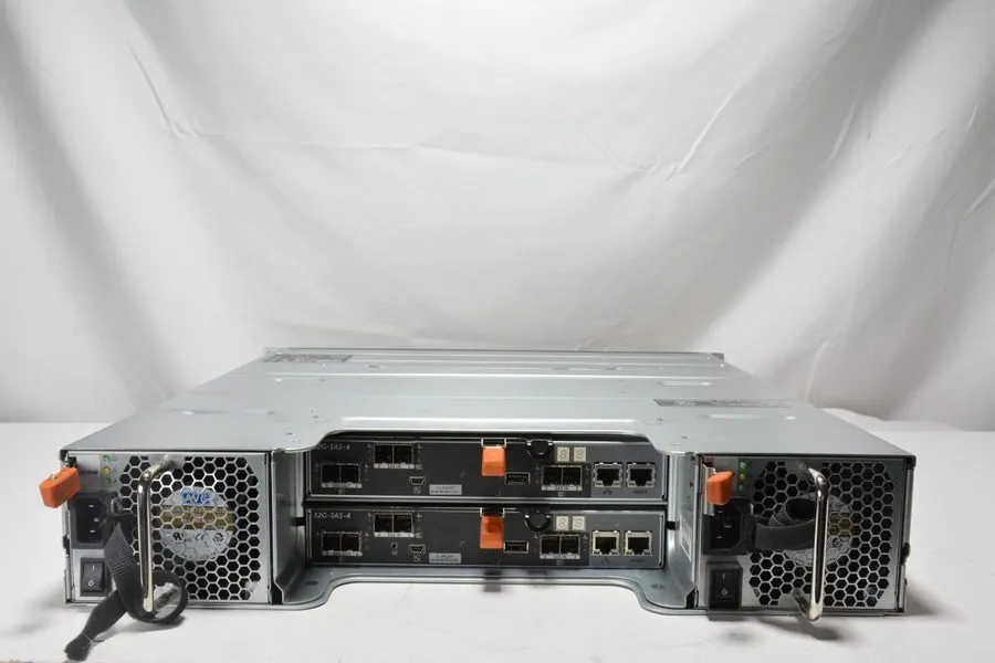 Сервер Dell PowerVault MD3400 Storage 12x 3.5" bays 2x 12G-SAS-4 Controller 2x 6