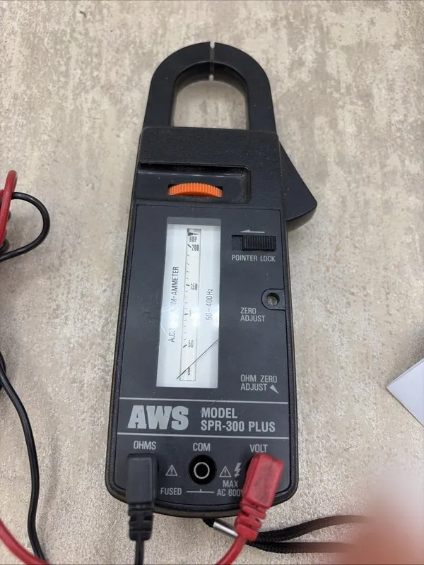 Тестер AWS SPR-300 Plus Analog Clamp Meter