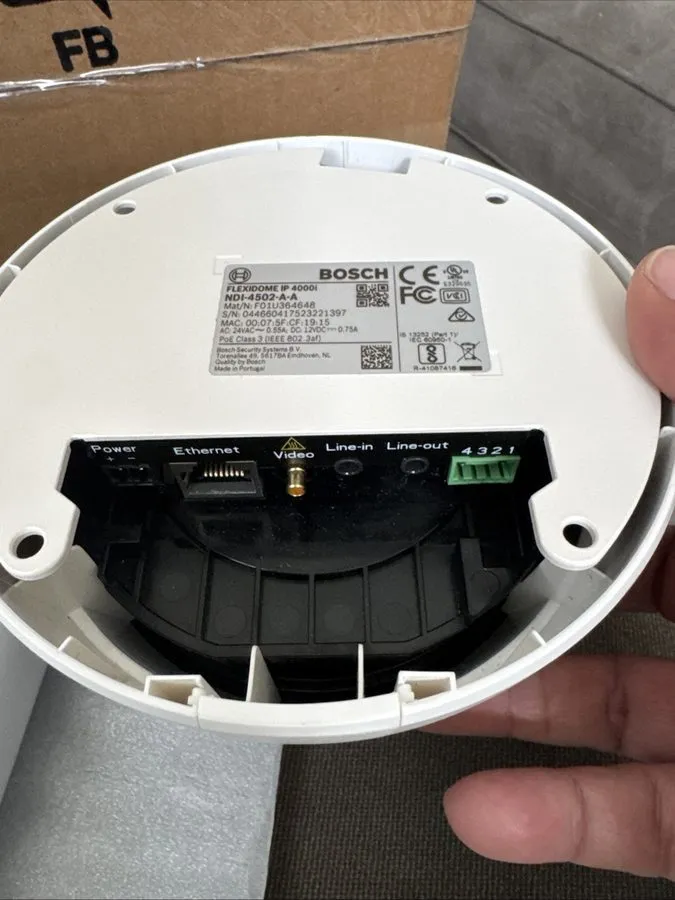 Камера Bosch FLEXIDOME IP 4000i Outdoor Camera NDI-4502-A 2MP 3-10MM — фото лота 2