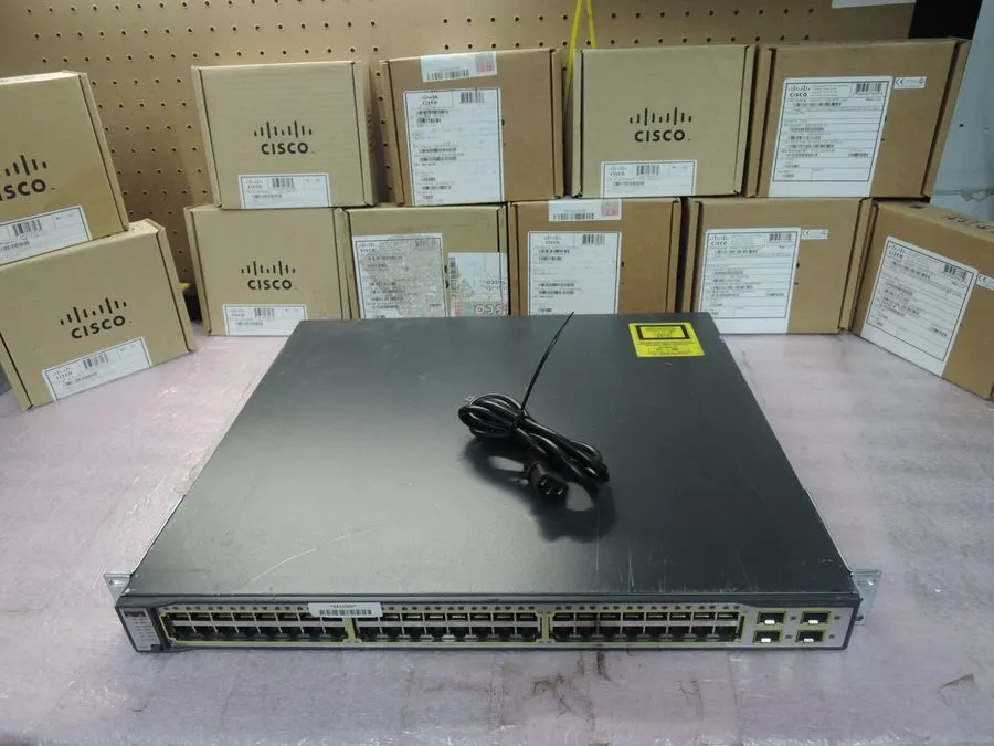 Коммутатор Cisco Catalyst 3750G WS-C3750G-48TS-E Enhanced 48-Port Switch