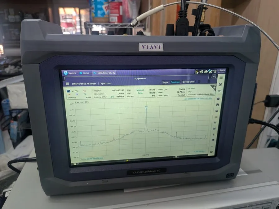 Тестер Jdsu Viavi Fieldfox 's Cousin CA5000 Celladvisor 5g 6 Ghz Rtsa 24-40ghz C — фото лота 2