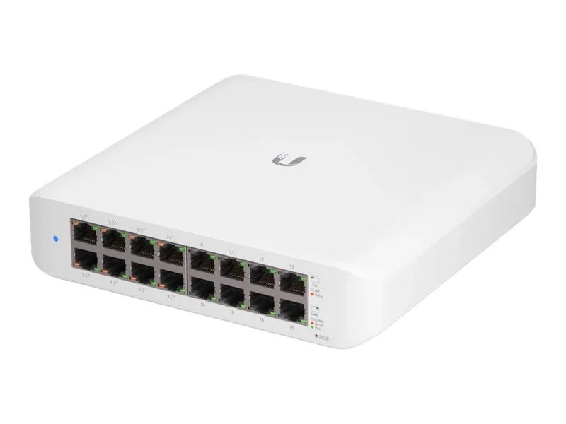 Коммутатор Ubiquiti Networks 45W UniFi 16-Port PoE Switch White (USW-Lite-16-PoE