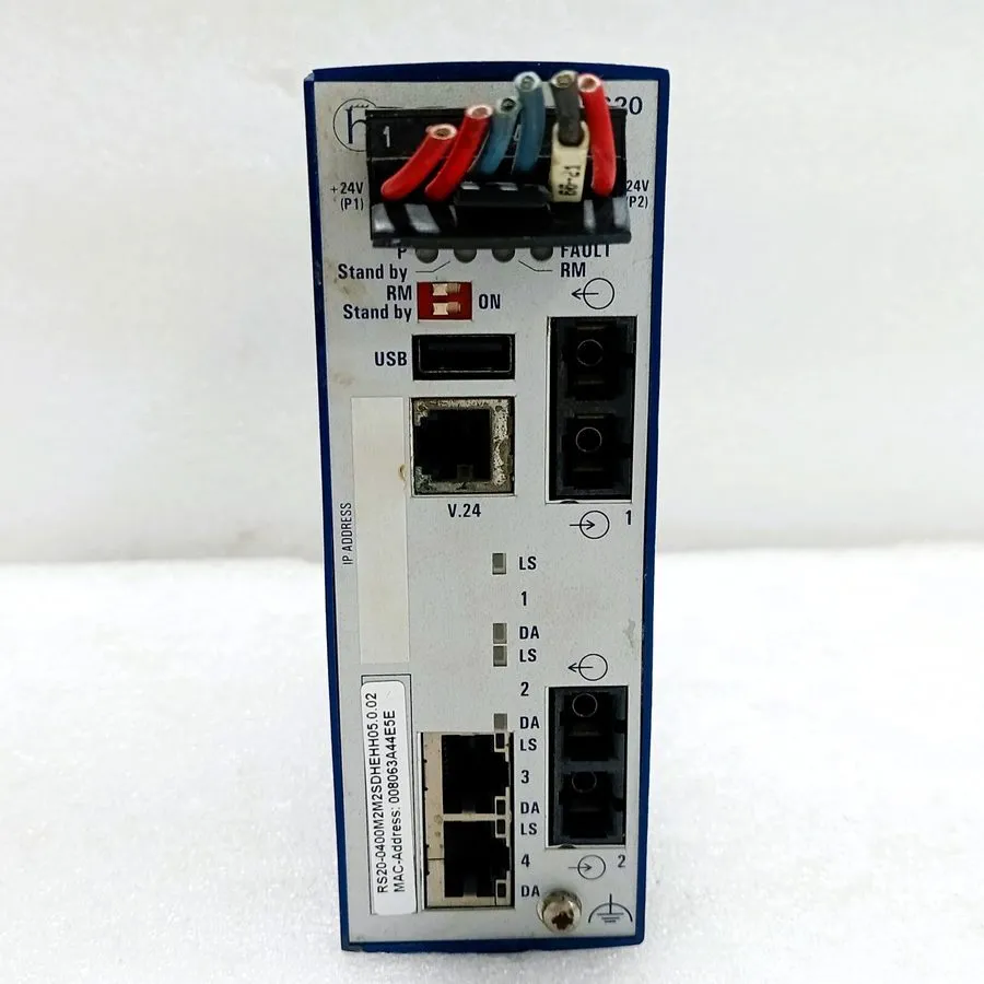 Коммутатор Hirschmann RS20-0400M2M2SDHEHH05.0.02 Industrial Ethernet Rail Switch — фото лота 1