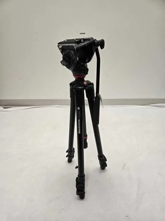 Оборудование видеонаблюдения Manfrotto 190X 3-Section Aluminum Tripod with MVH50