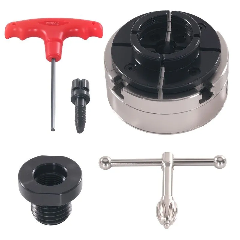 Режущий инструмент 4-Jaw Self-Centering Lathe Chuck 3.75" M33x3.5 Mount