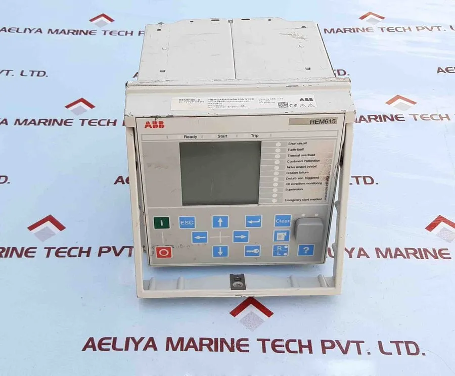 Реле защиты ABB REM615 HBMBCCAHNCA1BNN1XD Motor Protection And Control Relay REM