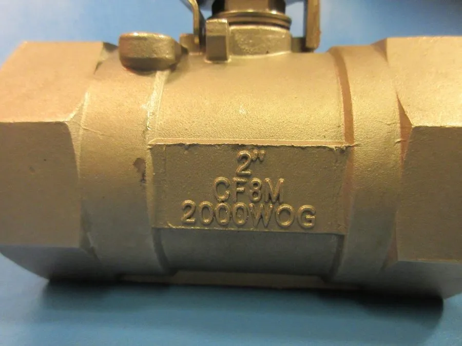 Клапан Warren 3" CF8M 1000 WOG Stainless Steel Ball Valve NACE MR0175
