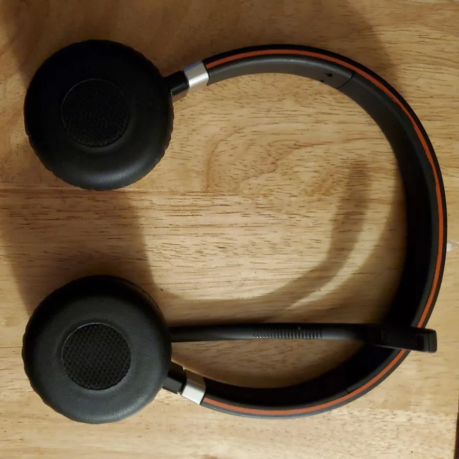 VoIP-шлюз Jabra Evolve 65 HSC018W Wireless Headset with Charging Dock DIV010 — фото лота 1