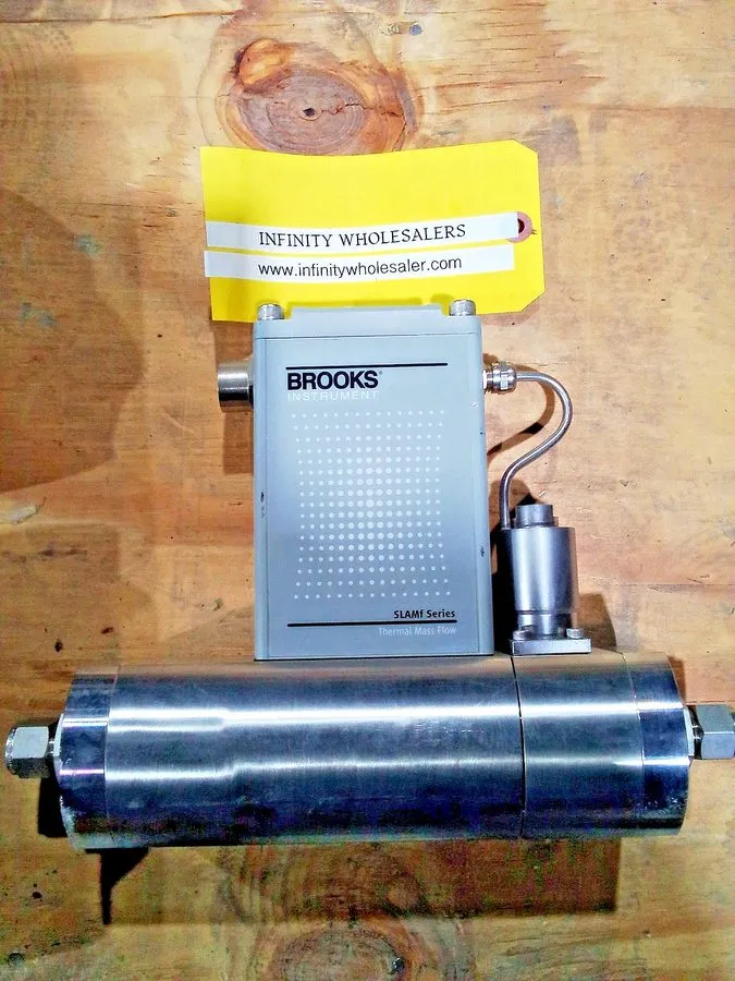 Контроллер Brooks SLAMF55SDMBS3A1 Mass Flow Controller H2 hydrogen 20 L/hr 575 P — фото лота 1