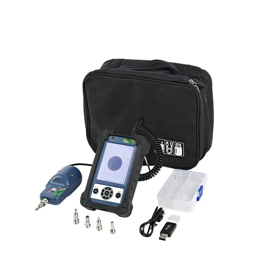 Видеомикроскоп Komshine KIP-600V Fiber Inspection Probe W/ One-click Cleaner & K — фото лота 2