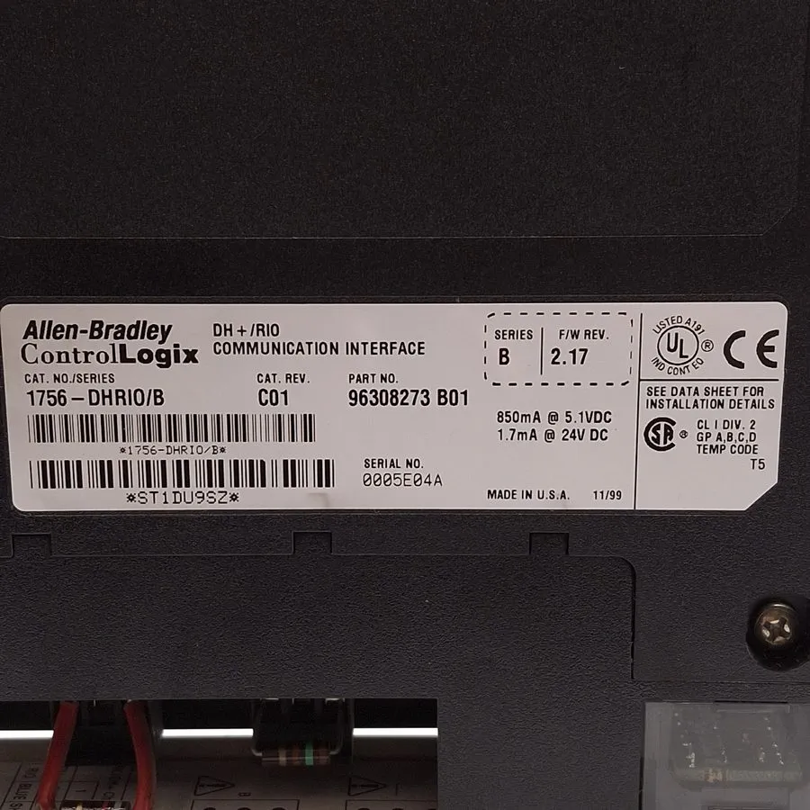 Коммуникационный модуль Allen Bradley 1756-DHRIO/B ControlLogix Communication In