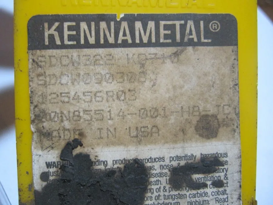 Режущий инструмент 5 Kennametal SDCW332 KC735M carbide turning insert