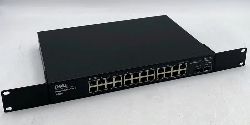 Коммутатор Dell PowerConnect 2824 Managed 24 Port 100-240Vac 60Hz