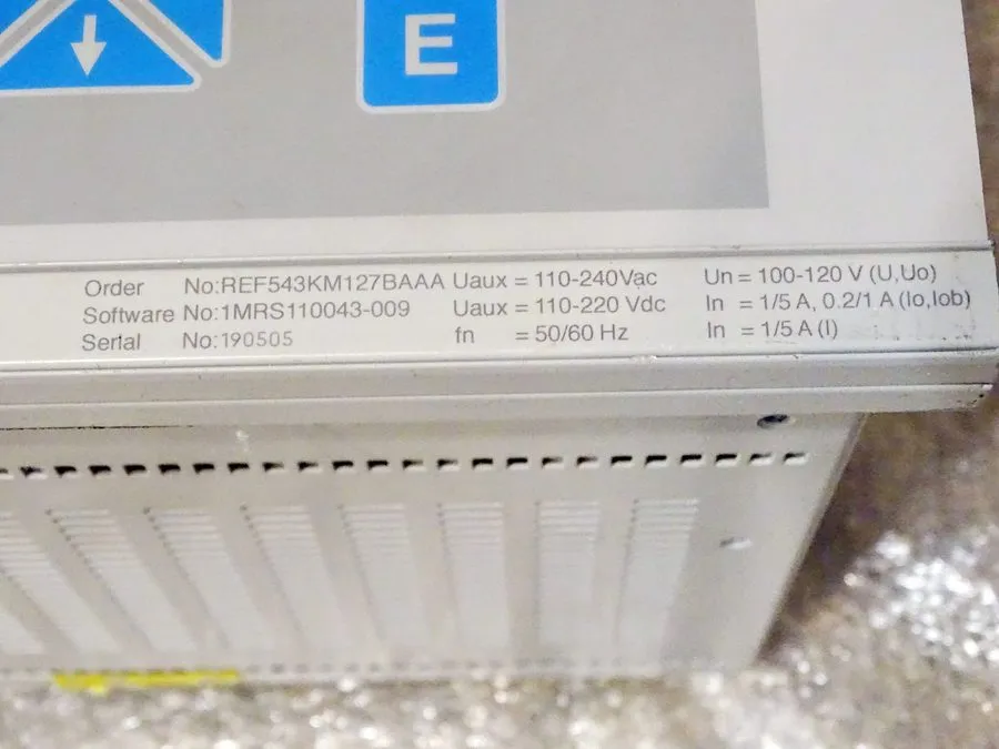 Реле защиты ABB REF 543 Feeder Terminal Relay REF543KM127BAAA Protection and Con