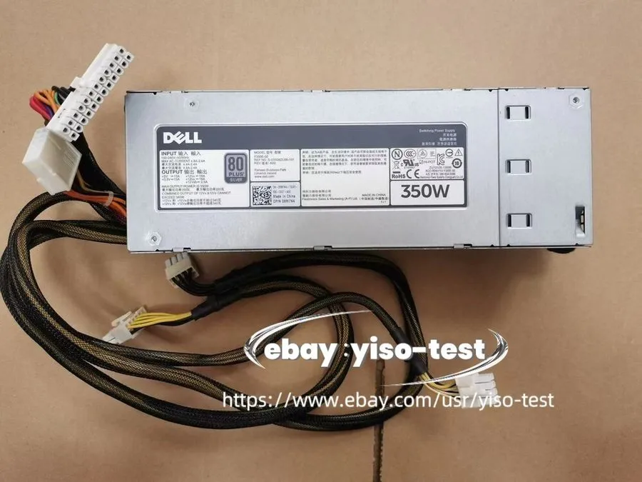 Блок питания POWER SUPPLY 350W DELL POWEREDGE SERVER T320 T420 DF83C 8M7N4 DH350