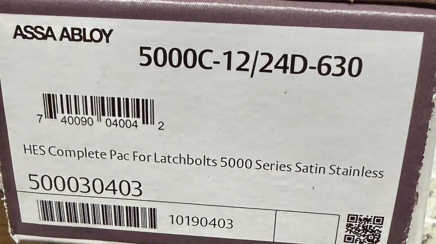 Оборудование видеонаблюдения 5000C-12/24D-630 Assa Abloy HES Electric Strike Com