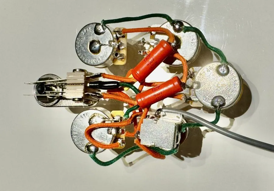 Жгут проводов Rickenbacker 330,340,360,620,660, 4005 5-Control Guitar Harness Mo — фото лота 2