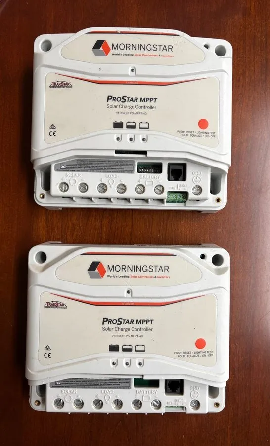 Аккумулятор Morningstar PS-MPPT-40 ProStar MPPT 40A Solar Charge Controller with — фото лота 2