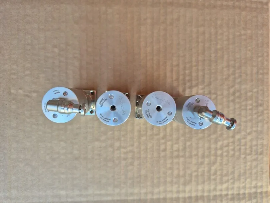 Клапан Swagelok 6LW-MSM-DPE-2-P-C 85psi Min Pressure Valve Stainless Steel — фото лота 1