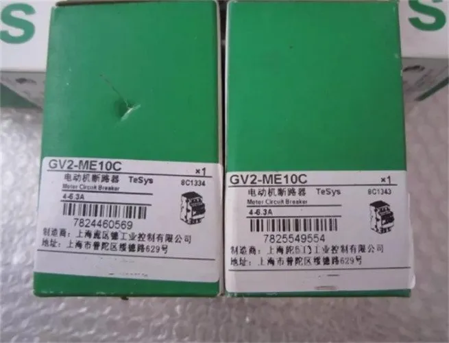 Автоматический выключатель GV2-ME10C Telemecanique Motor Circuit Breaker 4-6.3 A