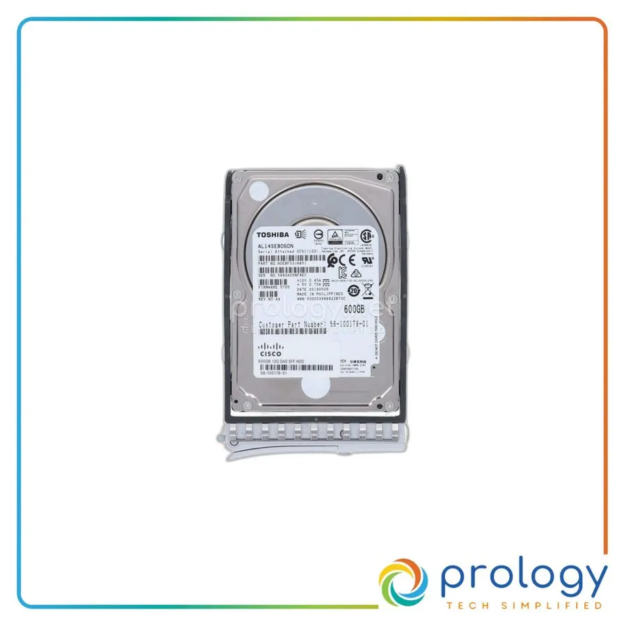 Жёсткий диск Cisco UCS-HD600G10K12N 600Gb 12G SAS 10K RPM SFF HDD Fully — фото лота 2