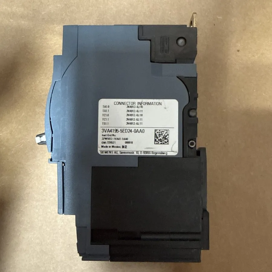 Автоматический выключатель 3VA4195-5ED24-0AA0 Siemens Breaker 20 Amp 3 Ph 480 V