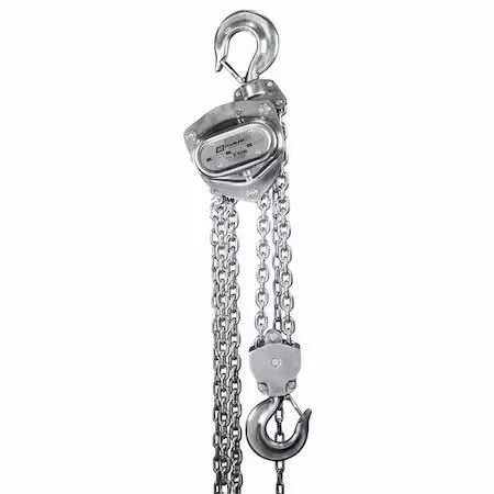 Таль Oz Lifting Products Ozss020-15Ch Stainless Steel Chain Hoist — фото лота 1