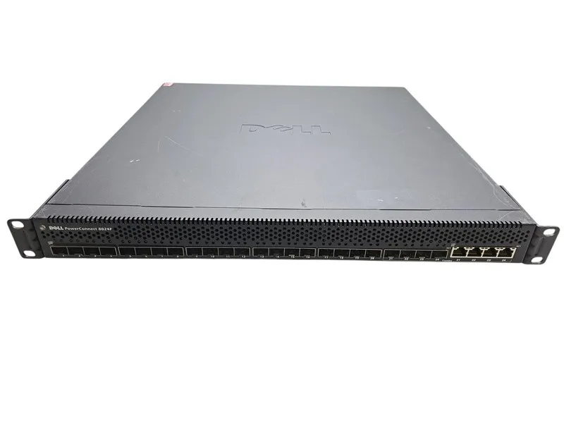 Коммутатор Dell PowerConnect 8024F 24-Port 10GbE SFP+ Network Switch w/ Dual AC