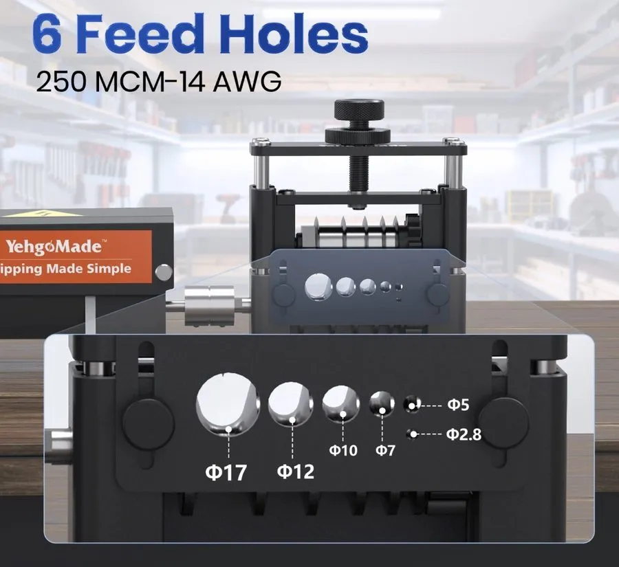 Станок для зачистки проводов Automatic Wire Stripping Machine 6 Channels & 5 Car — фото лота 2