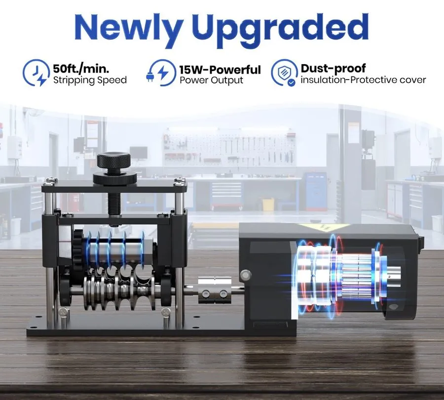 Станок для зачистки проводов Automatic Wire Stripping Machine 6 Channels & 5 Car — фото лота 3
