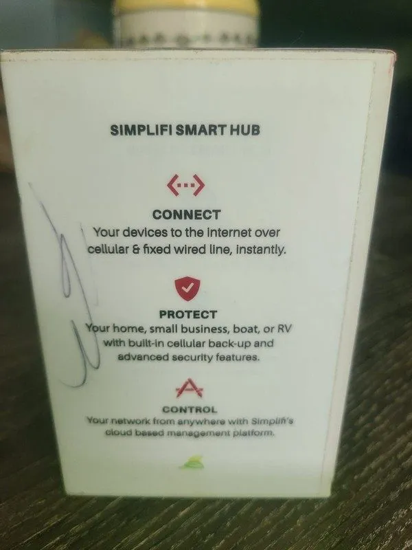 Маршрутизатор Simplifi LTE Smart Hub Cellular Internet + Wi-Fi Router (BS6425L-A