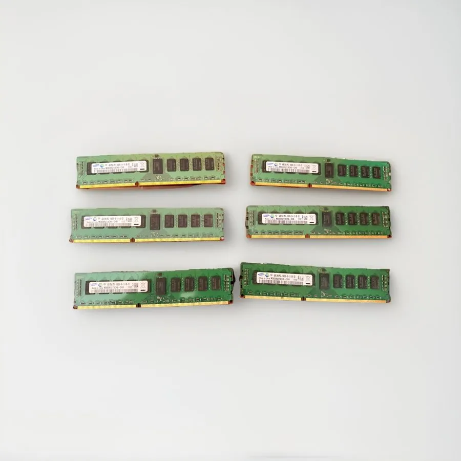 Модуль памяти Samsung M393B5273CH0-CH9 4GB PC3-10600R DDR3 Server Ram A794 — фото лота 1