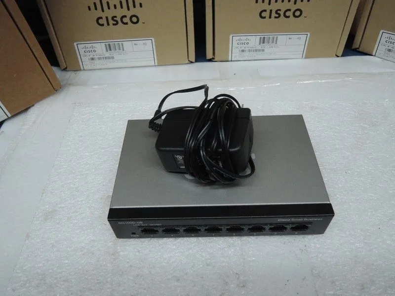 Коммутатор Cisco (SG100D-08) 8-Ports Desktop Ethernet Switch