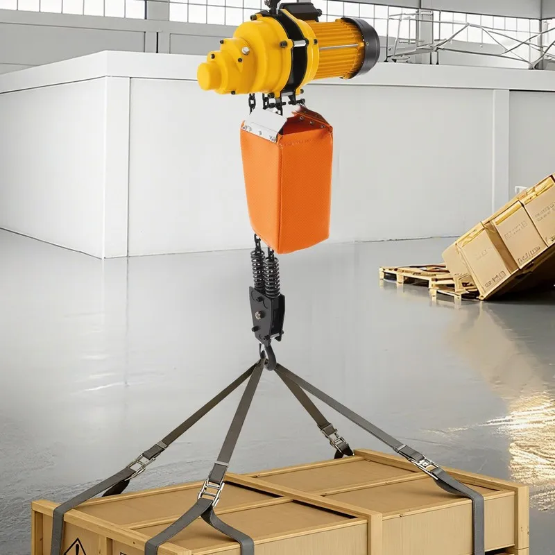 Таль 1 Ton/2200lbs Electric Chain Hoist Lifting Single Phase Crane Lift Hoist 13 — фото лота 2