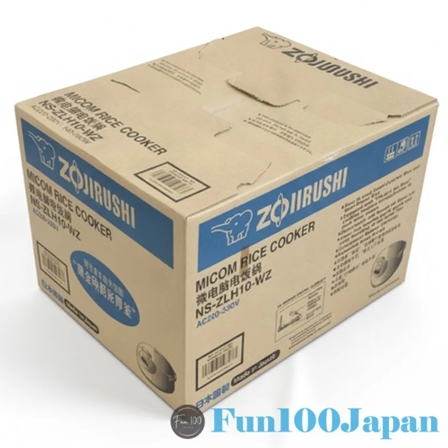 Рисоварка Zojirushi Overseas Rice Cooker 5.5 Cup 220-230V Micom NS-ZLH10-WZ R872