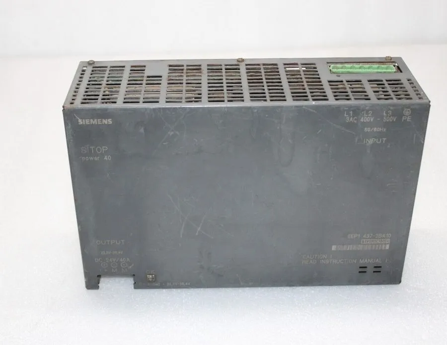 Блок питания 6EP1437-2BA10 Siemens SITOP Power supply output 24VDC/40A