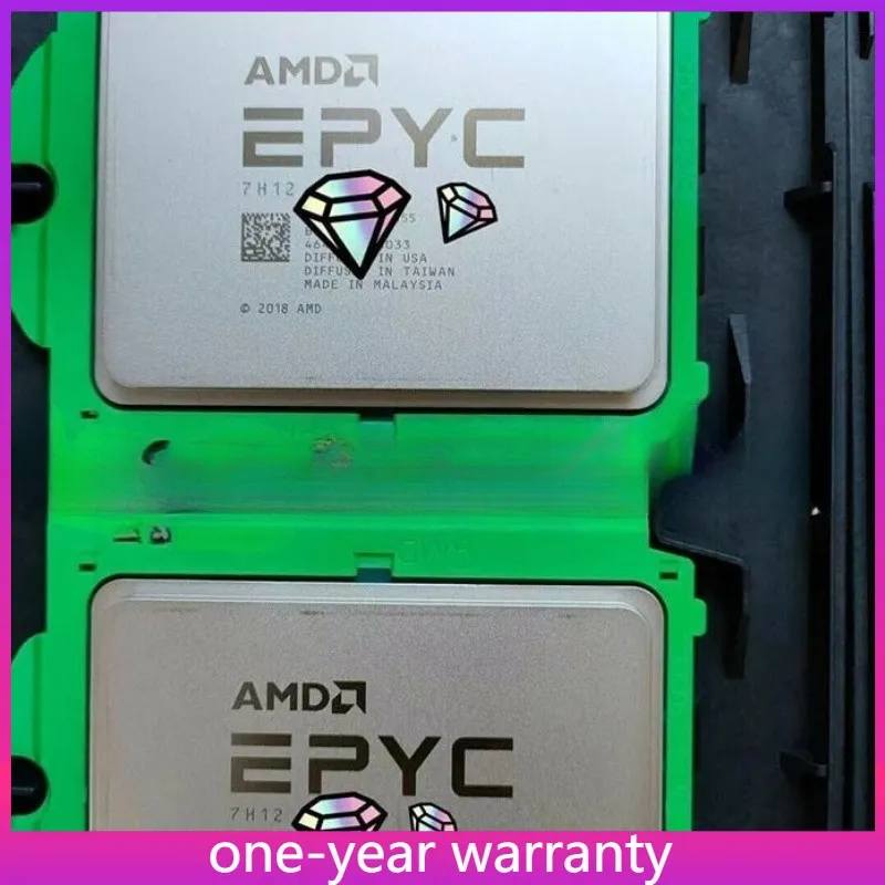 Процессор AMD EPYC 7H12 64core 128threads 256MB 2.60GHz 280W SP3 CPU processor