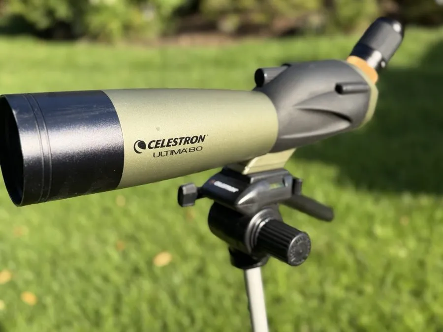 Оборудование видеонаблюдения Celestron Ultima 80 20-60x80 Angled Spotting Scope 