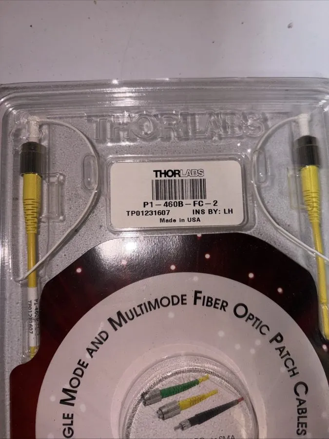 Электронный компонент THORLABS P1-460B-FC-2 Optic Cables — фото лота 2