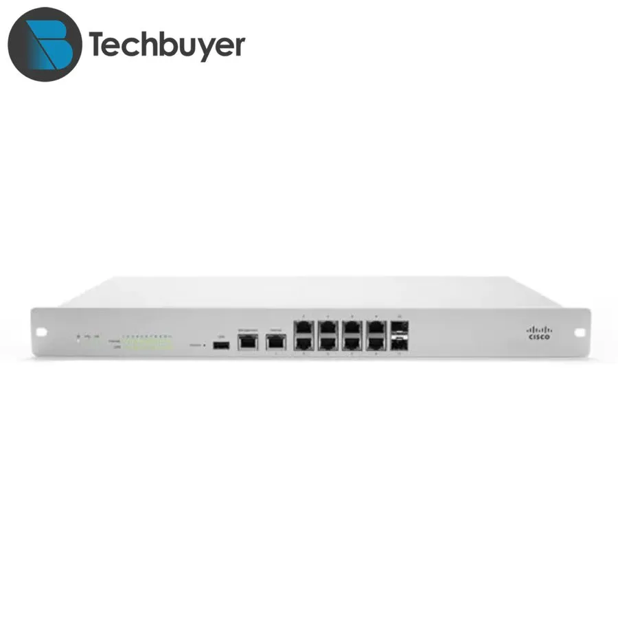 Маршрутизатор Cisco MX100-HW Meraki Router Security Cloud Managed Appliance Uncl