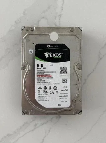 Жёсткий диск Seagate Exos 7E8 6TB 3.5" Enterprise SAS 12Gb/s HDD ST6000NM0095 72 — фото лота 1
