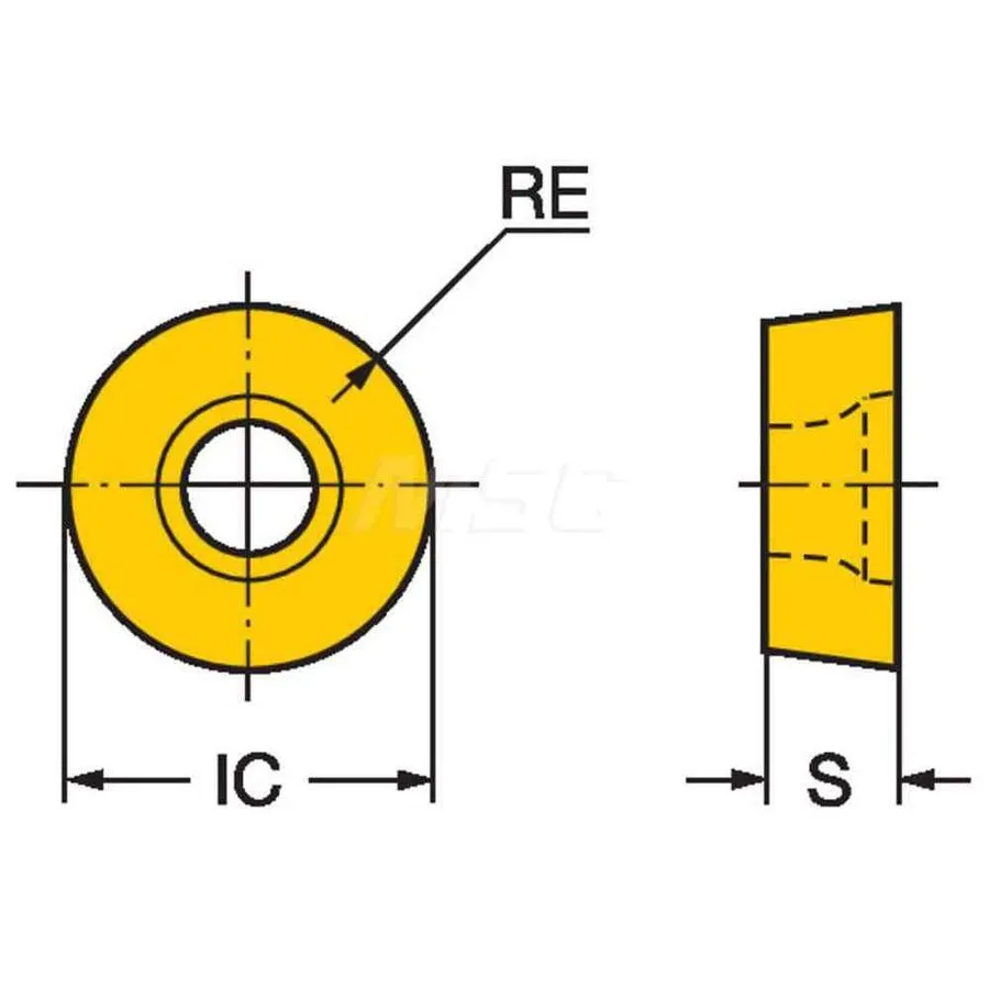 Режущий инструмент Sandvik Coromant RCKT130400 PH Grade 4220 Carbide Milling Ins