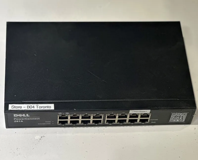 Коммутатор DELL PowerConnect 2816 16-Port