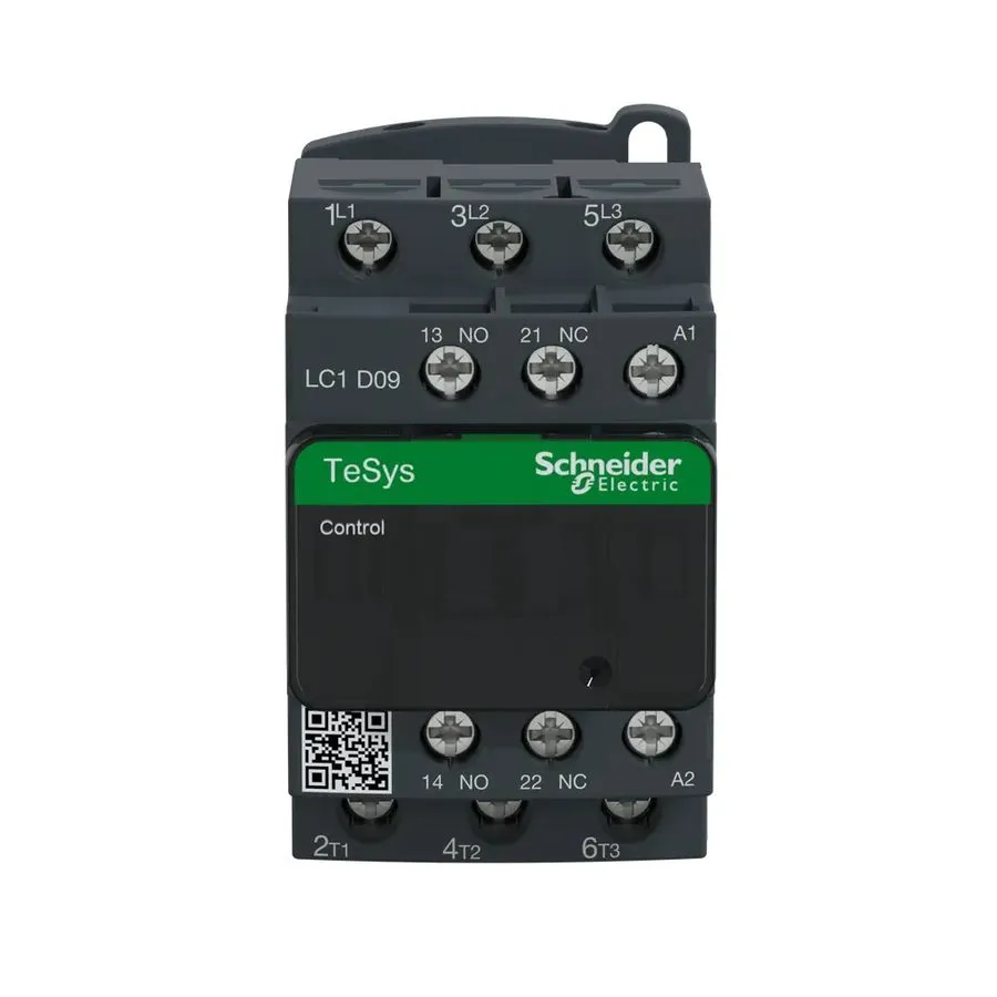 Контактор Square D LC1D09P7 Non-Reversing Contactor Tesys Deca, 9A, 5Hp At