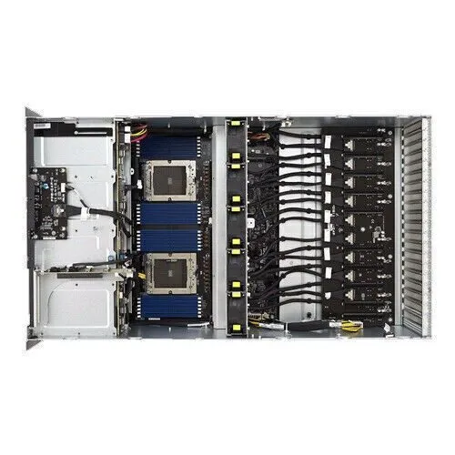 Сервер ASUS ESC8000A-E12 4U 8GPU Server 8x3.5",2x AMD 9754, 256GB 4800MHz RAM, 4